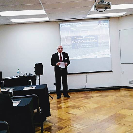 Gerentes de Centros de Eventos asistieron a Charla de Nuevas Tecnologías